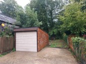 Garage and rear plot