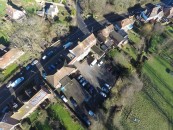 Bracon House, Etchingham Aeriel drone